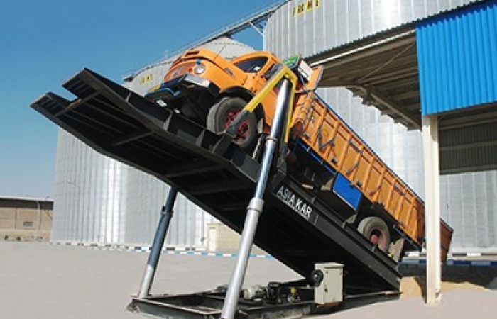 جک تخلیه کامیون