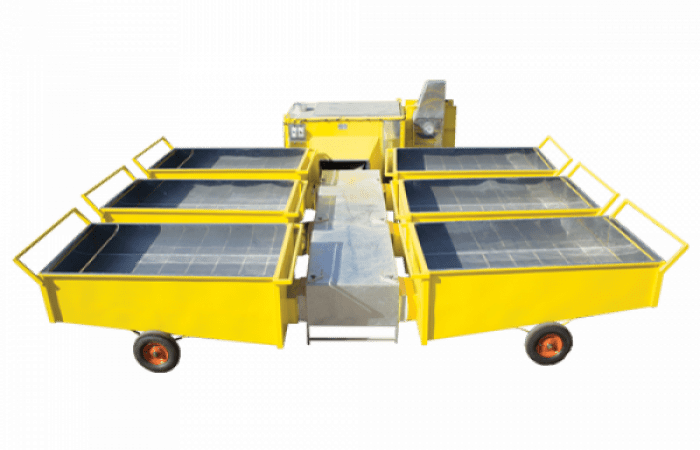 خشک کن 6 واگنه هیتر جدا