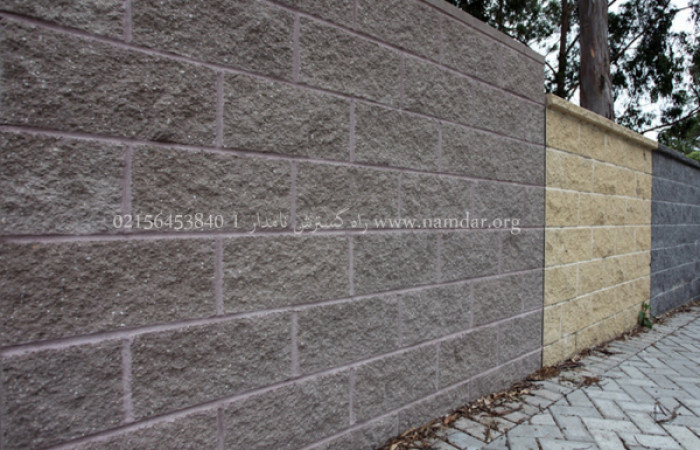 تنوع رنگ بلوک نمادار