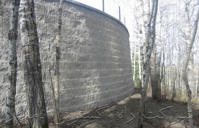 دیوار حائل ژئو بلوک